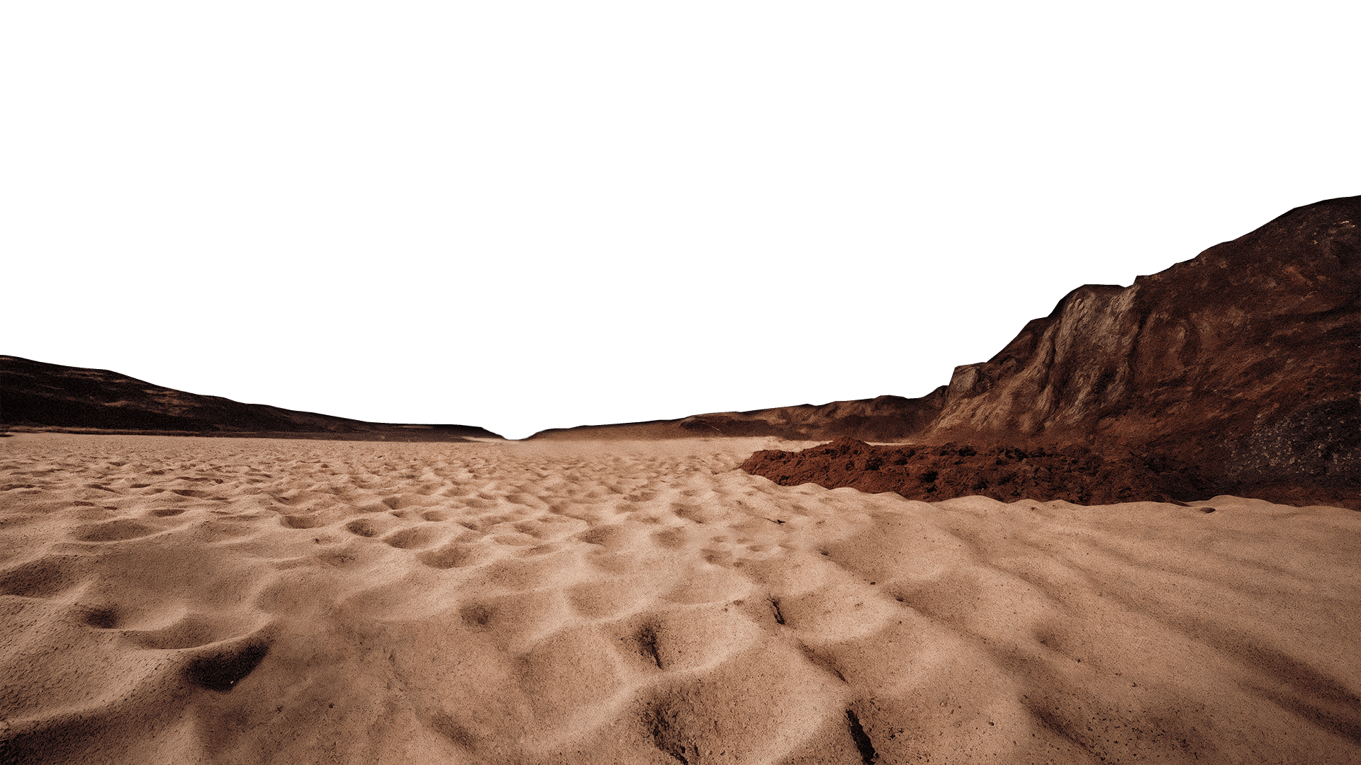 Mars landscape